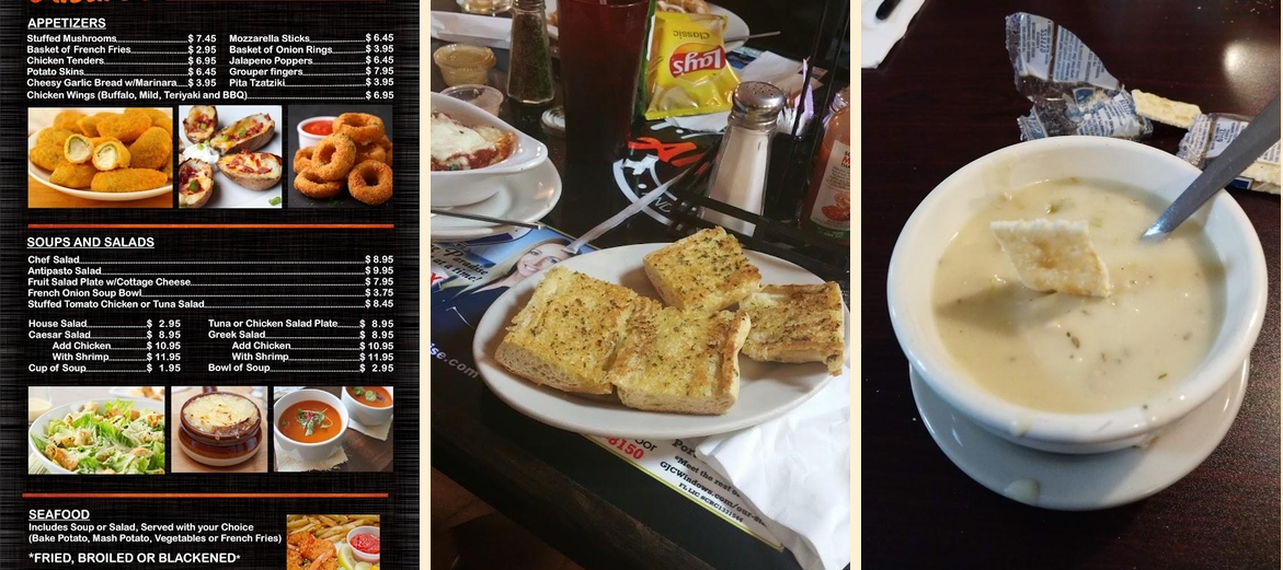 Alvaro's Family Restaurant Menu