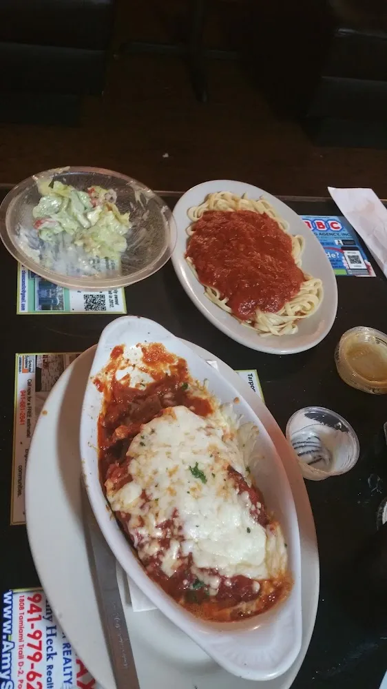 Lunch Size Spaghetti with Meat Sauce Meatballs or Marinara